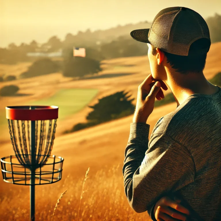 Disc golf mental focus