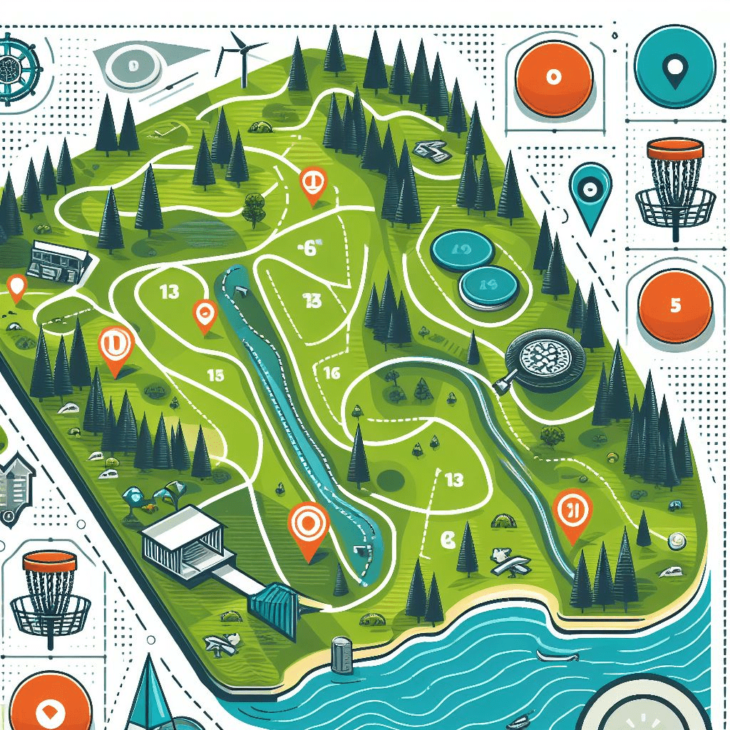 Navigating the Disc Golf Course