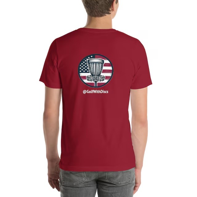 USA Liberty Disc Golf T-Shirt