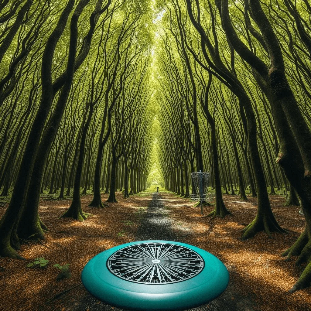 Disc golf course management