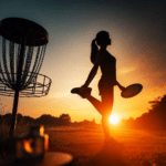 Disc golf workout